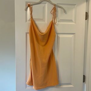 NWT Orange Slip Dress Abercrombie